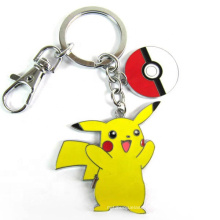 Cartoon Toy Figures Pikachu Keychains kawaii Pendants Jewelry Kids Toys Keyring Birthday Gifts